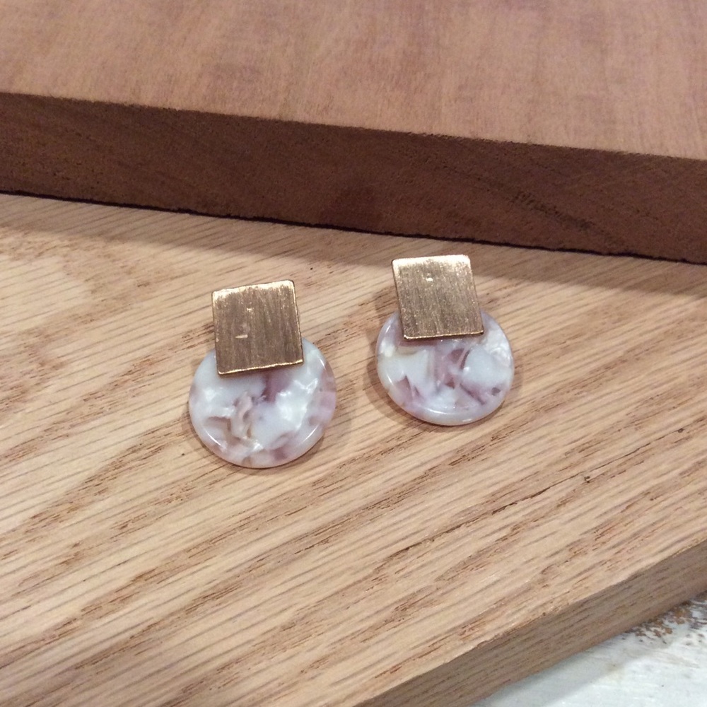 Jill Michael Enamel Stud Earrings